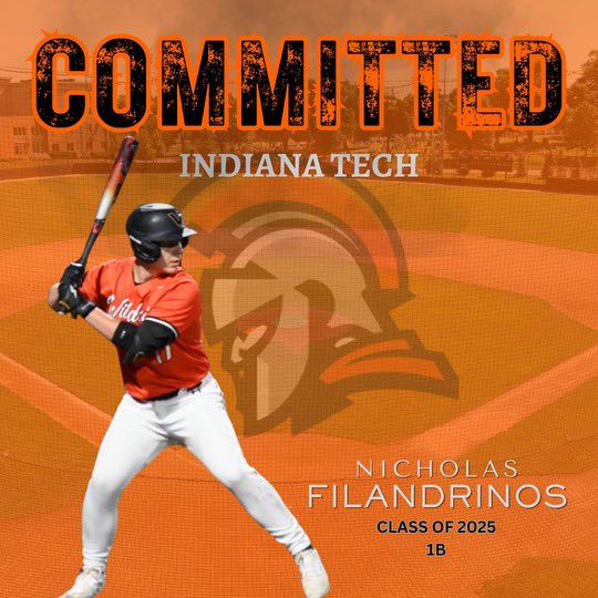 NicholasFiland2's tweet photo. I’m super excited to become a Warrior! #GoForIT @INTechBaseball @veronavbaseball @SilverSluggers @nowlin_nate @BaseballFactory @har25501 @PrepBaseballWI @AndySrokaPBR https://t.co/sNh9o9Bybg