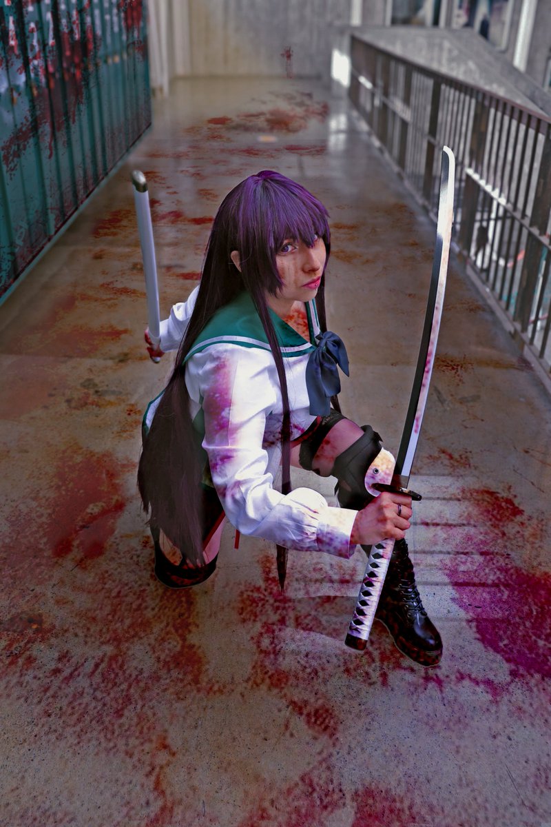 Cahrixd's tweet photo. Do you think that the person I love would love me even knowing that I am a monster? ~Saeko Busujima

#saekobusujima #hotd #highschoolofthedead #anime #cosplay https://t.co/6uDcUuV06H