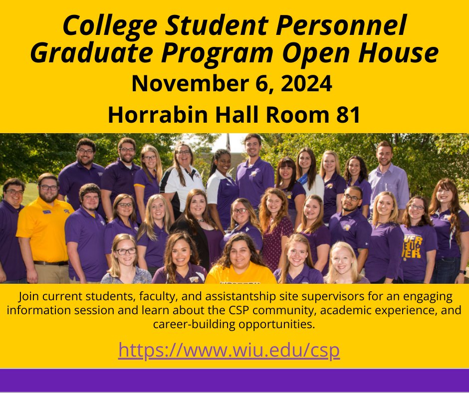 WIU School of Graduate Studies tweet media