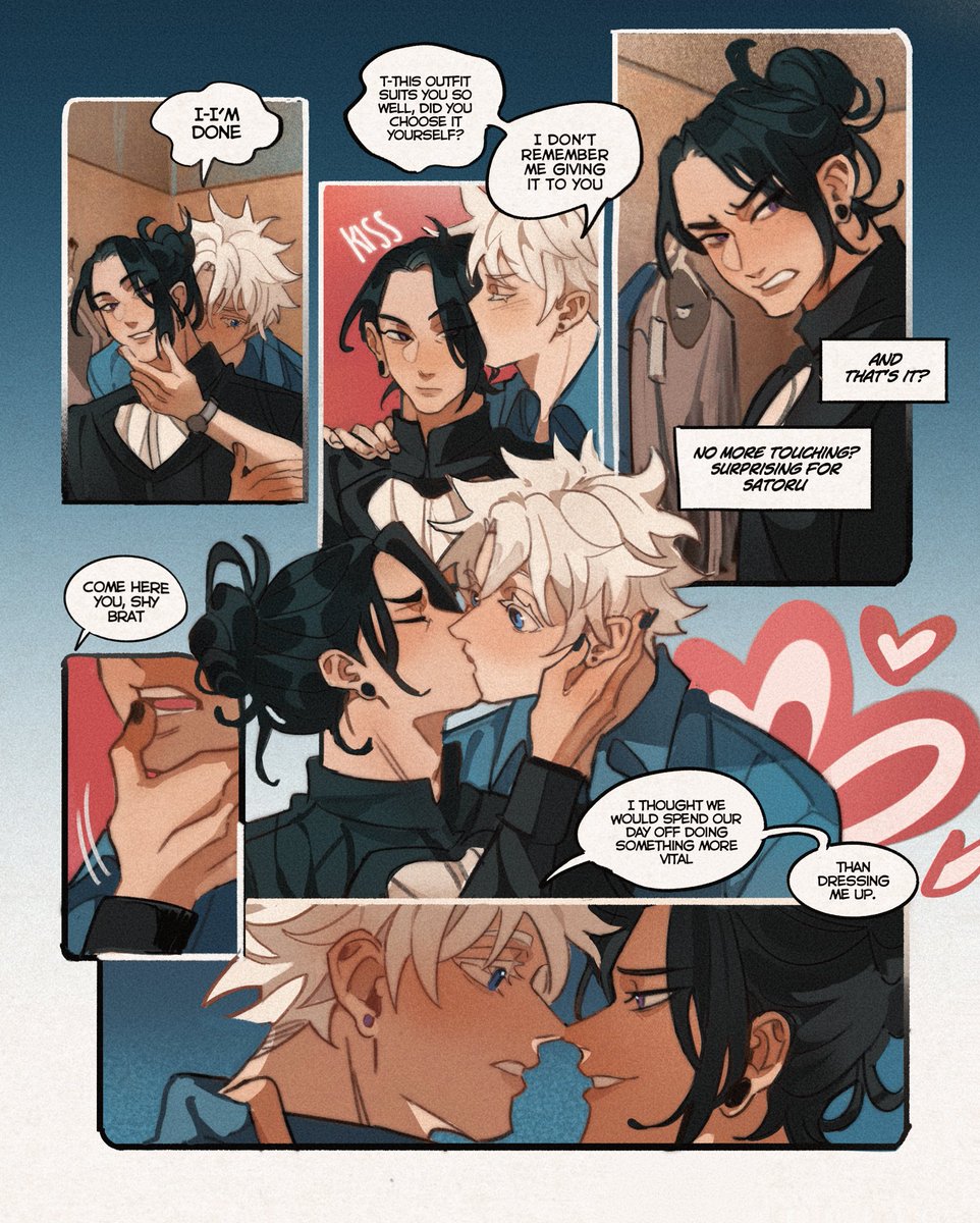 Shopping 🤲🏻💞
.
As always all 🌶️ pages on my ptrn🌸
.
my love language is gifts and buying things for the person i love😔💞 so am I satoru now?
.
#satosugu #JujustuKaisen