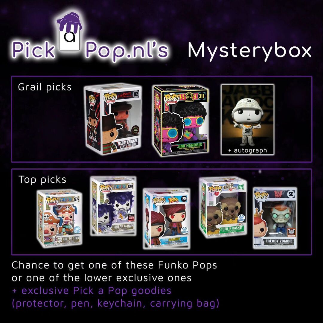 pick_a_pop's tweet photo. Get this mystery box now! @pickapopshop #funkopop https://t.co/uxGv5Wy85A