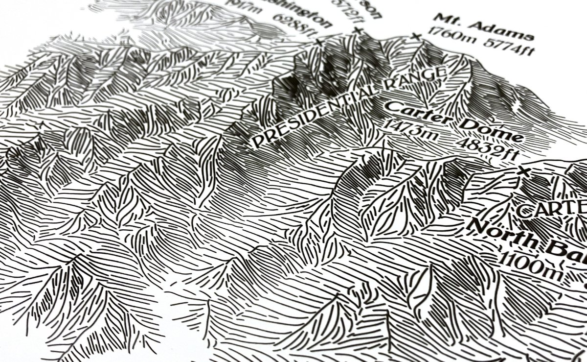 After months of work, I've created a new series of posters in a hachure style reminiscent of centuries past. Have a look: terrainlines.etsy.com

If these aren't for you, but you still want to support my work, share them around!

A bit more on my blog: somethingaboutmaps.wordpress.com/2024/10/29/a-n…