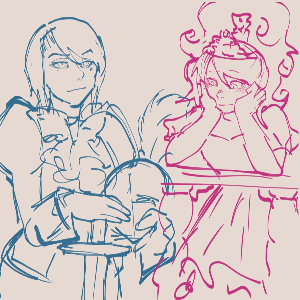 wrakuun's tweet photo. Franziskay royalty au or something https://t.co/7kkokajqRs