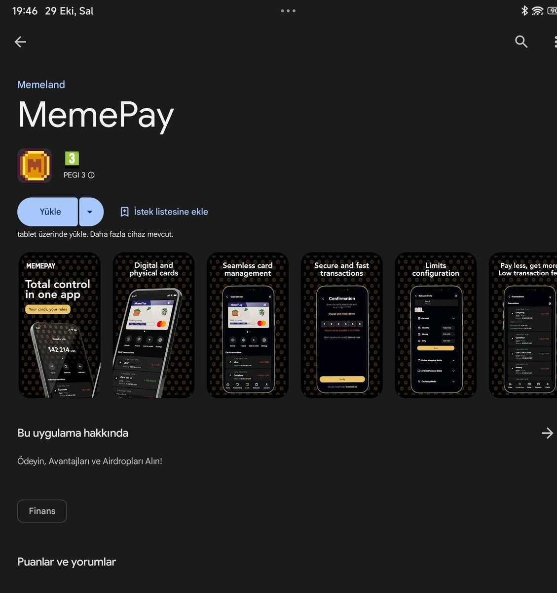 $MEME gümbür gümbür geliyor