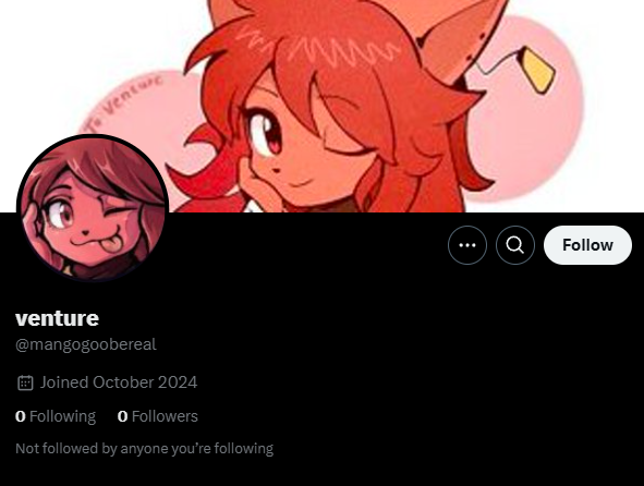 mangogoober's tweet photo. Another impersonation account has popped up a couple hours ago. I am not this user! Please be aware!!! https://t.co/odbC0nr22l
