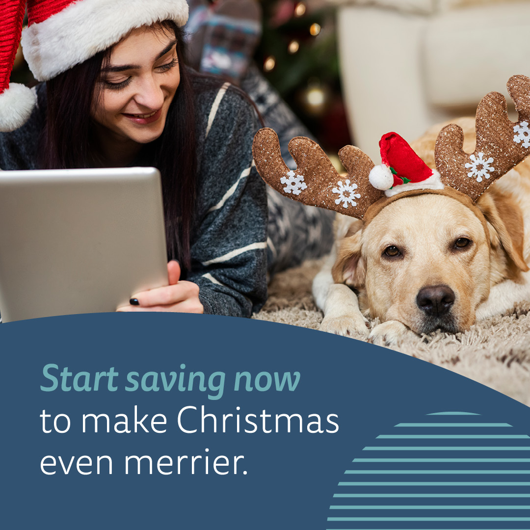 More Ho! Ho! Ho! Less humbug! Open a Christmas Club account at 3.50% APY* and set up auto transfers to make it easy to save year-round. It’s like giving yourself a little financial stress relief for the holidays. Get started at crtrbnk.com/481wilG
*APY=Annual Percentage Yield