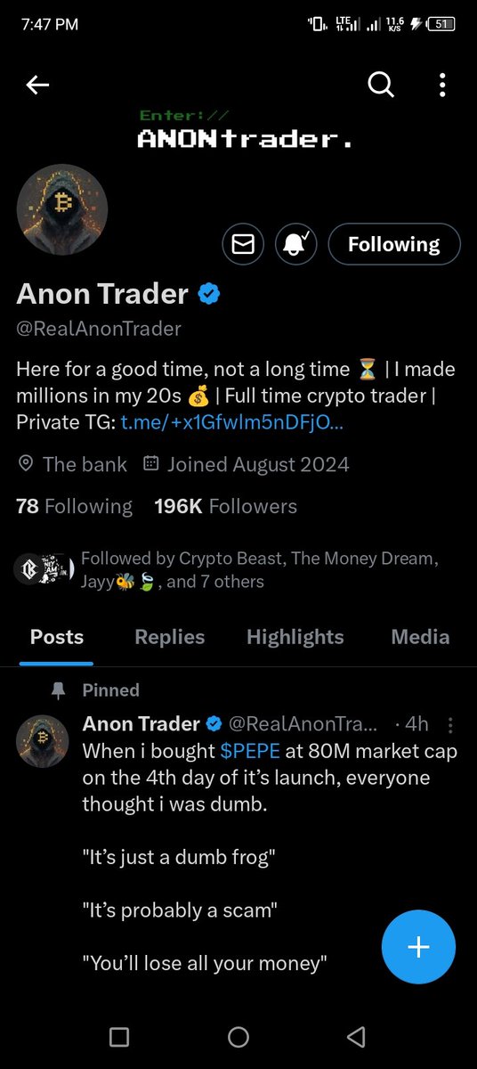 GareJennif35919's tweet photo. @officialmoore7 @cryptobeastreal @RealAnonTrader @moneydreamreal Done ✅✅✅ https://t.co/rcruIO6fH3
