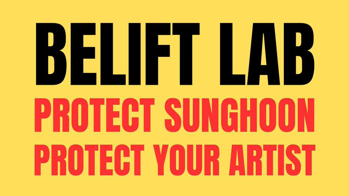 As a fanbase, it depresses us to see someone we hold in such high regard getting unjustly entangled in a conflict between two companies. Sunghoon has always been a source of inspiration, pouring his heart into everything he do and spreading love and kindness wherever he goes.