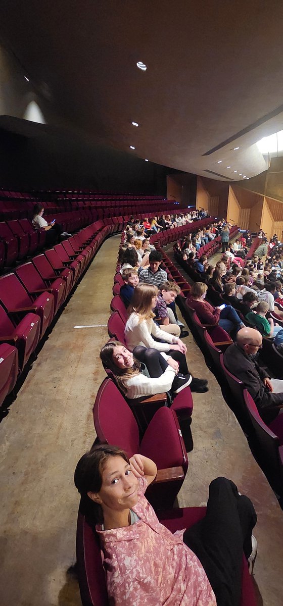 RRMSBands's tweet photo. RRMS 7th Grade Band had a great time experiencing new ensembles at E.J. Thomas Hall today! @rrms_principal @RrCitySchools https://t.co/fj3fZA83ZF