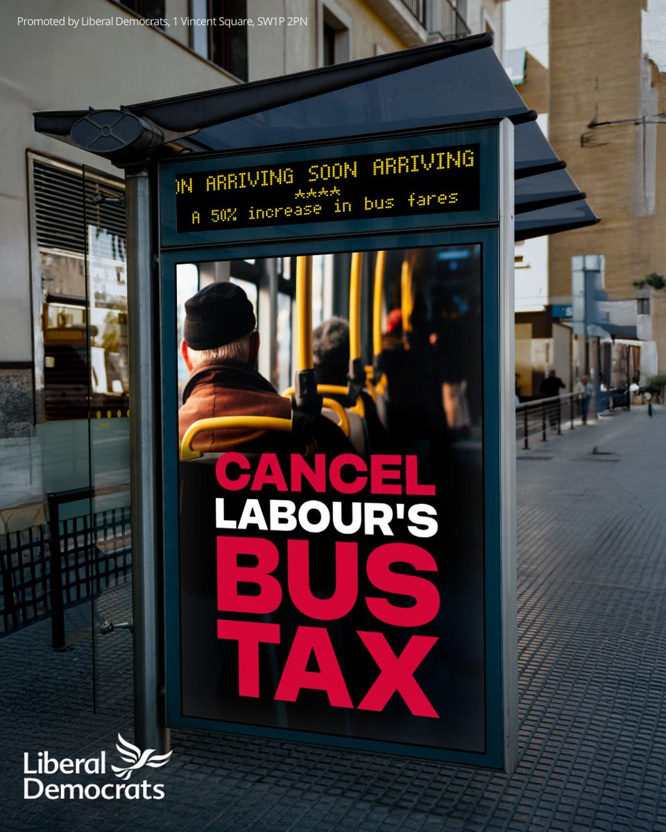 Bus routes are the backbone of economic activity in communities across our country - if the Government is serious about growth then it would invest in services which will boost our struggling town centres and high streets. 

They must scrap their bus tax from this week's budget.