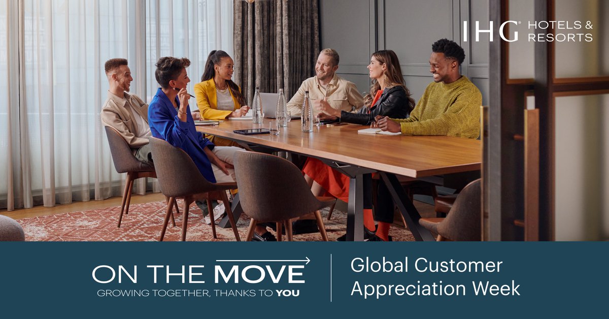 HI_OLAYA's tweet photo. On the inaugural day of Global Customer Appreciation Week, we want to take a moment to express our heartfelt gratitude to our esteemed business partners. Thank you for being an invaluable part of our journey and success! #GCAW #AnIHGHotel #LifeAtIHG #holidayinn https://t.co/wR9n4sBO8w