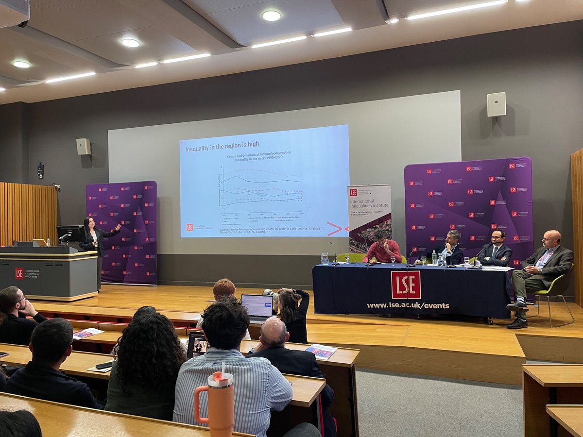 LSE Events (@lsepublicevents) on Twitter photo We’re live from tonight’s event hosted by <a href="/LSEInequalities/">LSE Inequalities</a> on combatting inequality in Latin America, hearing from @fhgferreira @Valentinaconsil <a href="/AndresVelasco/">Andrés Velasco</a> <a href="/messinajulian/">Julian Messina</a> We’re live from tonight’s event hosted by <a href="/LSEInequalities/">LSE Inequalities</a> on combatting inequality in Latin America, hearing from @fhgferreira @Valentinaconsil <a href="/AndresVelasco/">Andrés Velasco</a> <a href="/messinajulian/">Julian Messina</a>