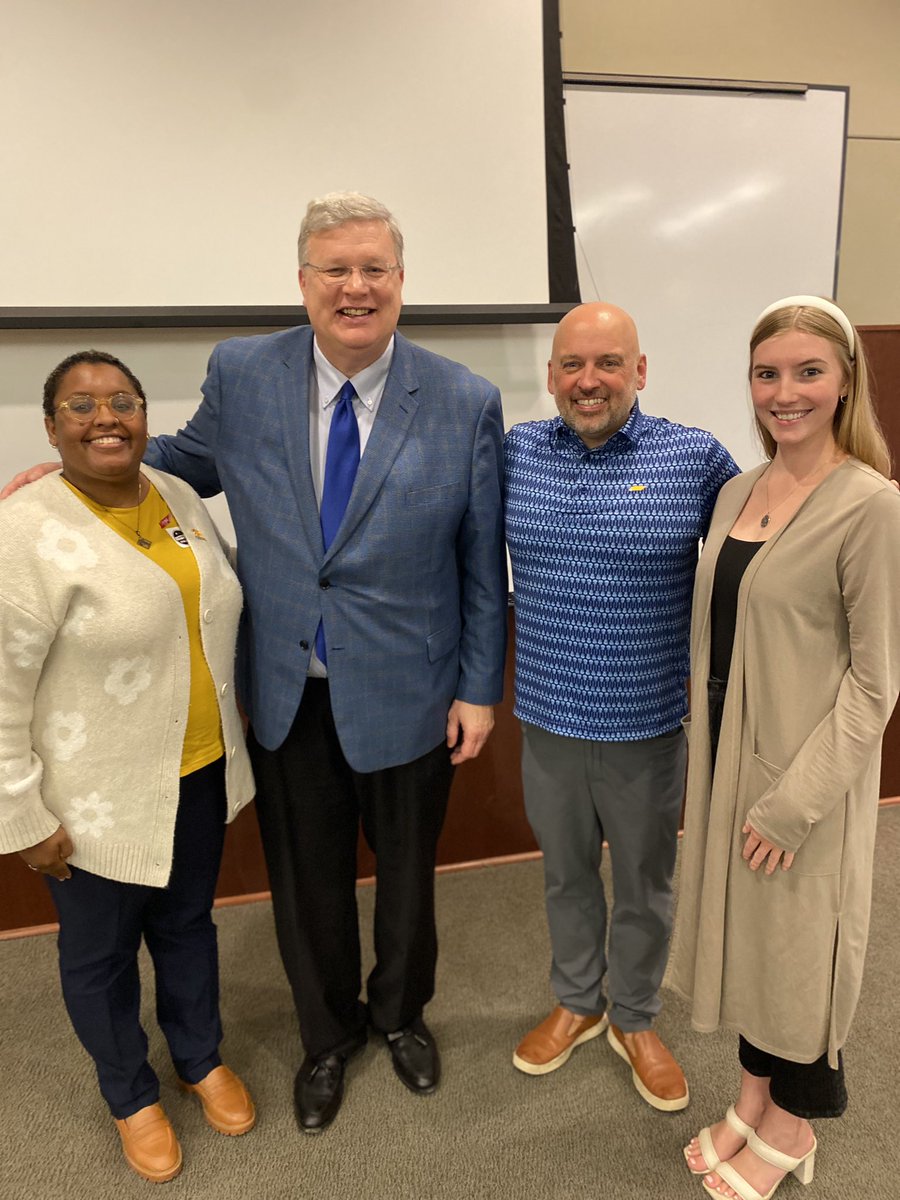 Thanks to John Carroll and the team at <a href="/cityleadership/">City Leadership</a> &amp; <a href="/choose901/">Choose901</a>, as well as <a href="/DowntownMemphis/">Downtown Memphis</a> president (and Memphis Law alum) Chandell Ryan, for speaking at today’s “Why We Choose901” event! Memphis has some amazing things happening and these folks brought the positive vibes!