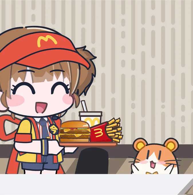 #いまだけダブチ食べ美 