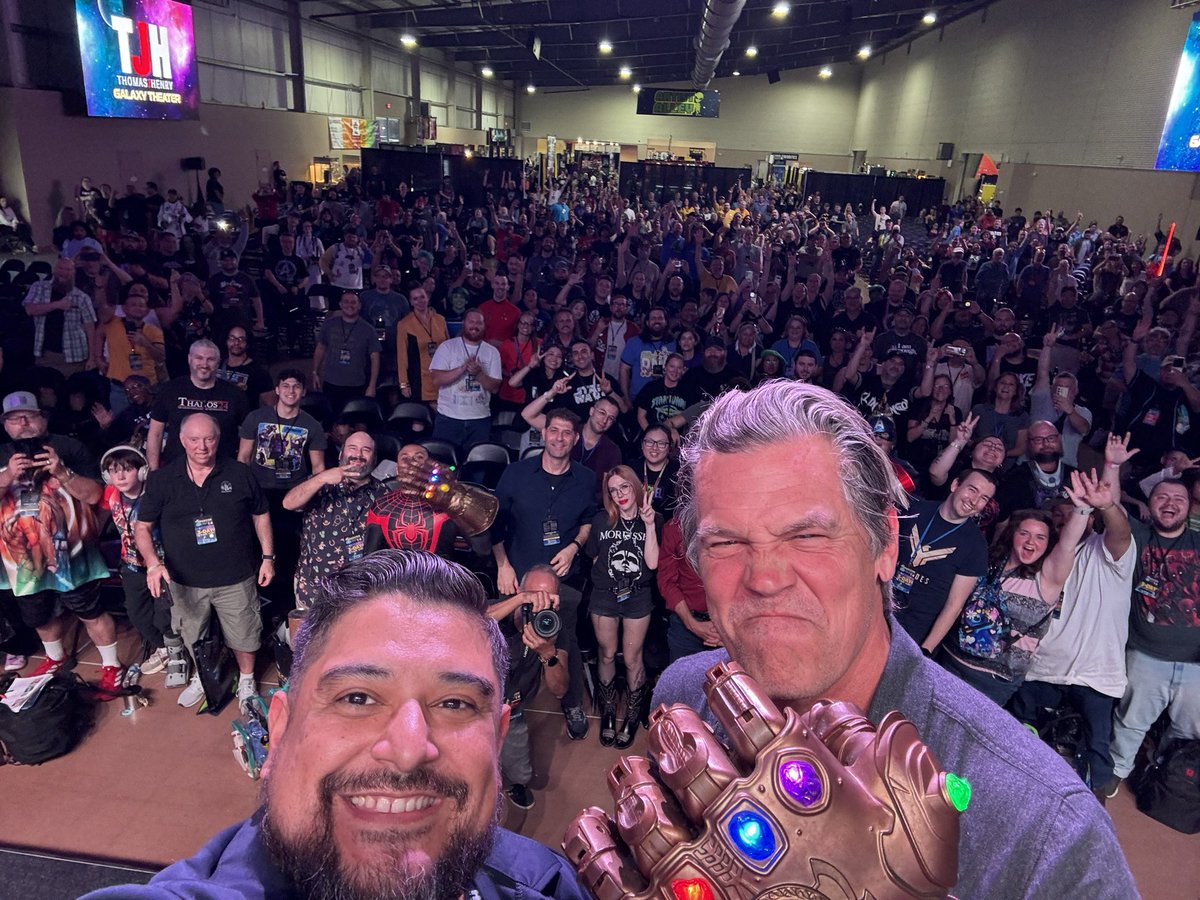 CCG_Podcast's tweet image. Thank you Josh Brolin! That was one of the best panels ever!
#Marvel #Thanos