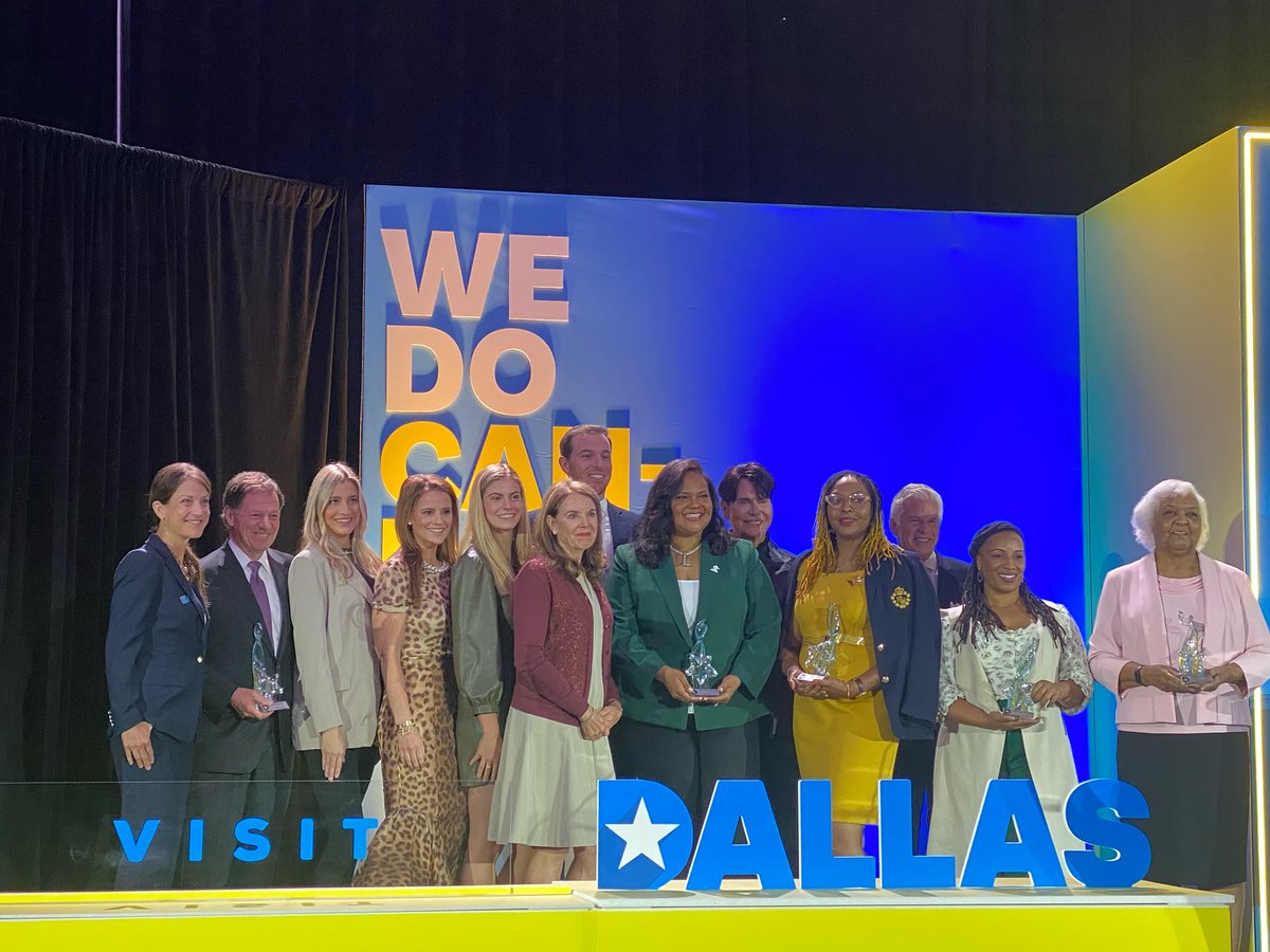 🎉 Congratulations to our President &amp; CEO, Elizabeth Wattley, for receiving the inaugural Can-Do Spirit Award for Future Facing Innovative Audacity at Visit Dallas' Annual Meeting! Thank you to all that voted and for your continuous support of her leadership. #ForestForward
