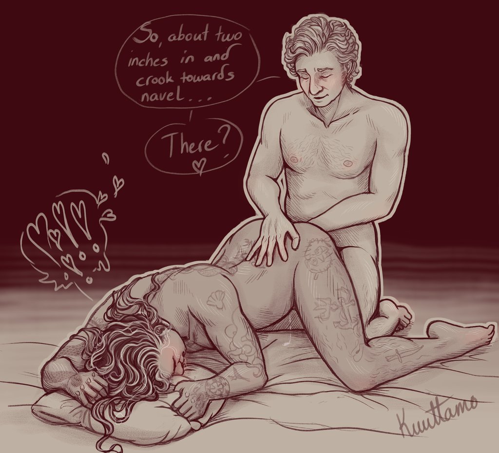 #ofmdkinktober2024 day 29: prostate massage
How many ass-up-face-down-Eds have I already drawn? I don't know and I don't care, the number is not insignifigant, and always one too low.