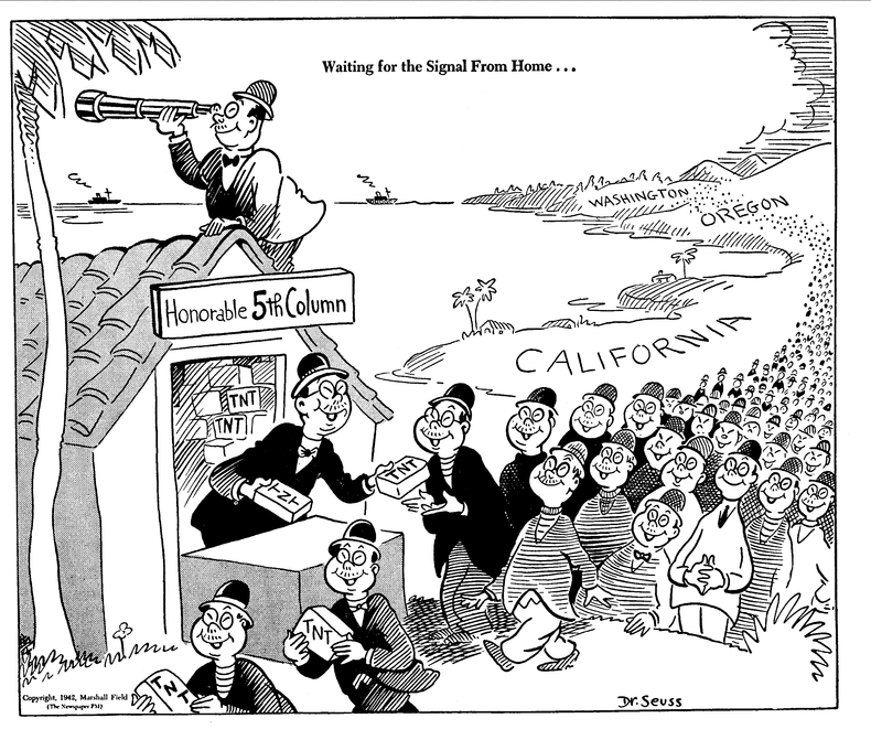 maxximenez's tweet photo. @quadcarl And yet here he is proudly supporting the internment of Japanese-AMERICANS https://t.co/6xFSxrHbjp