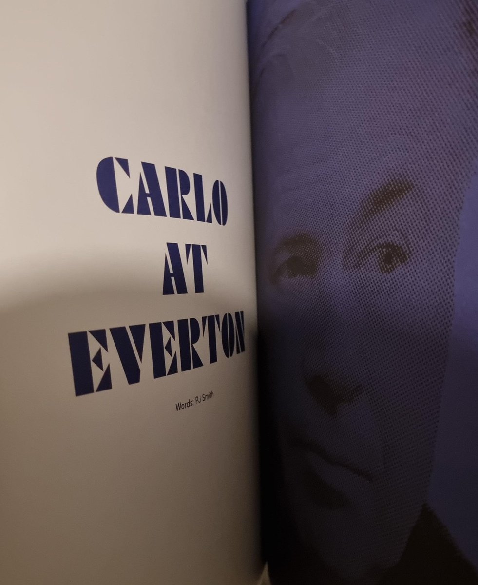 It’s out.

Read my Carlo at Everton article in @TheGafferMag_