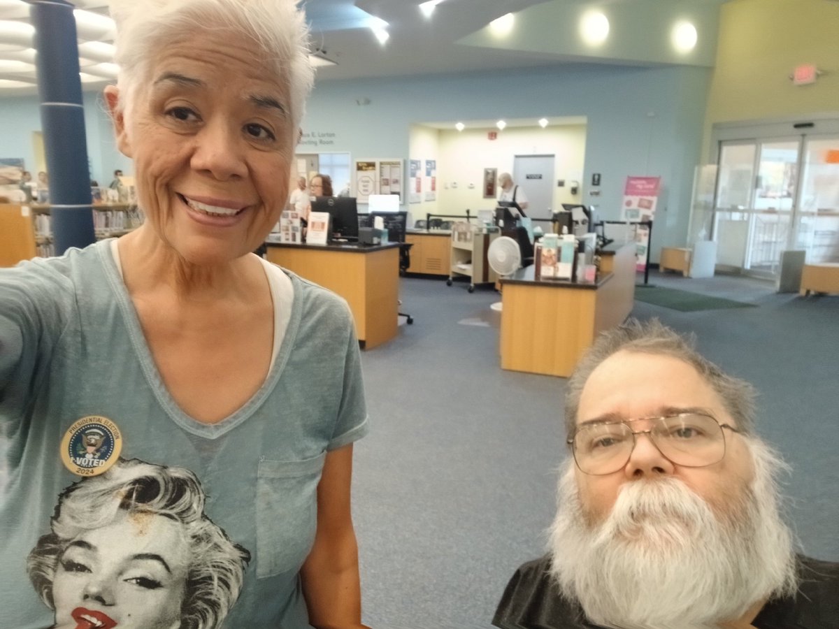bunnblck's tweet photo. Hello from Texas, me and my husband voted Donald Trump today and all Republican on ballot ,I would vote yesterday but I got sick but I got to voted today 
#TrumpVance2024 https://t.co/4rzu9weofw