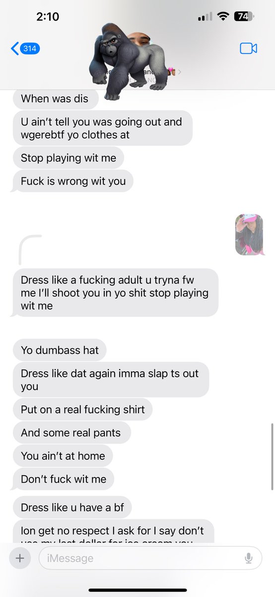 offpuddinggrl's tweet photo. when u send him cute pics of u but instead of heart eyes he does this😐 https://t.co/pijLhxUWAz