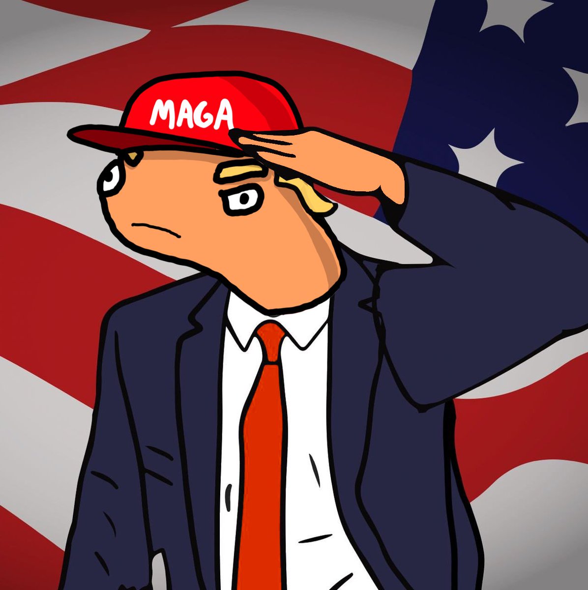 The states will only have one king, and his hair is orange

$TREMP #TREMP #MAGA