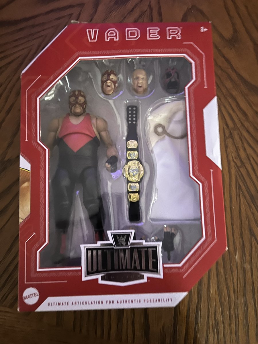 trenard2000's tweet photo. IT’S VADER TIME!!!
Chase Vader has arrived and looking great thanks to none other than @Berserker1973
Thank you so much dude for hunting all the time and helping out. Seriously can’t thank you enough
🔥🔥🔥🔥
#Vader #VaderTime #BigVanVader #Mastodon #WCW #WWF #NJPW #CHC https://t.co/13EngfKhL0