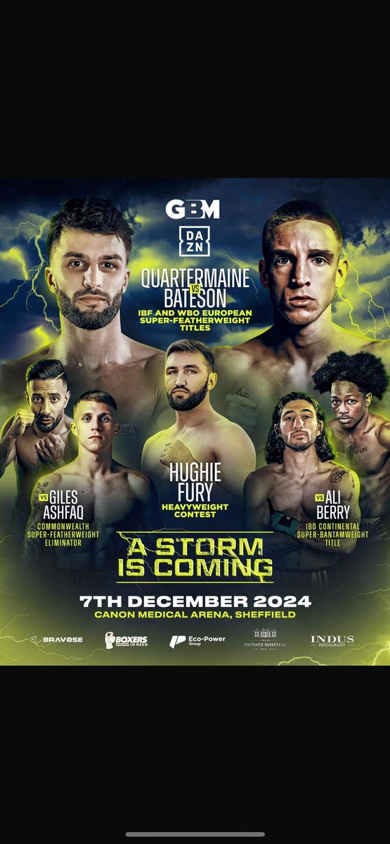 Another great opportunity for #CGP managed <a href="/LeviGiles03/">levi giles</a> when he takes on former Olympian Qais Ashfaq in a must win fight for both big thanks to <a href="/gbm_sports/">GBM Sports</a> for the opportunity 🥊