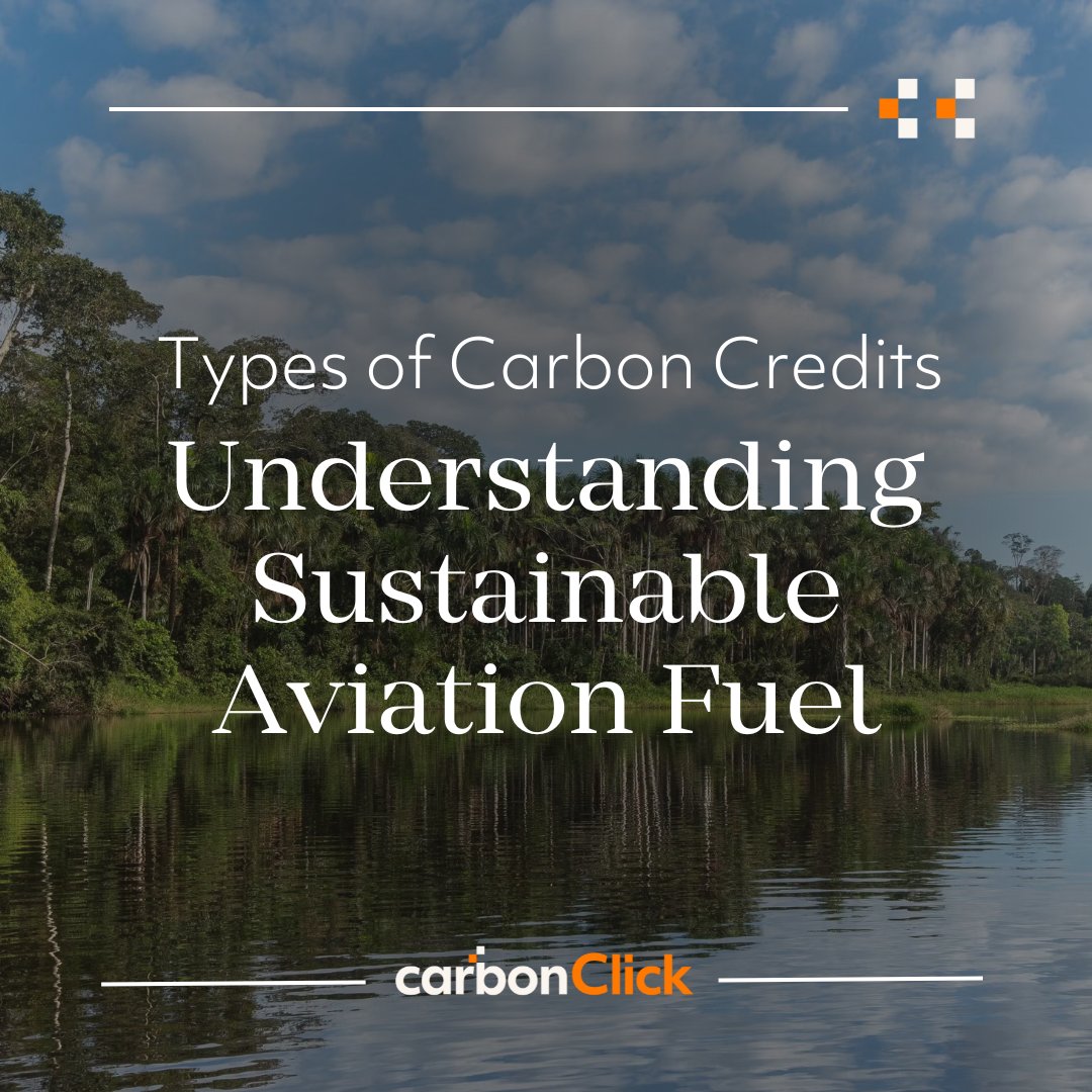 carbonclick's tweet photo. ✈️ Sustainable Aviation Fuel (SAF) could play a big role in reducing emissions from air travel. Learn more about this carbon credit. #SustainableAviation #ClimateAction #SAF https://t.co/oaxgIfBQbo