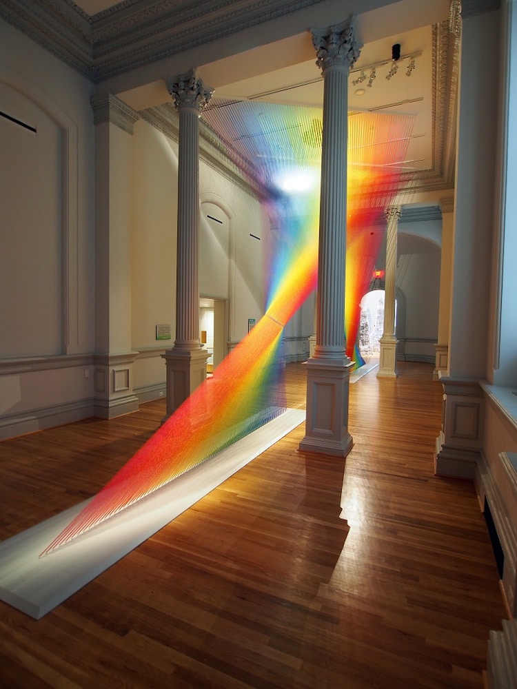 #InsightOfTheDay | Gabriel Dawe

“One of the key aspects of my work is that it is attempting to make a physical representation of that which is immaterial. So I see it as a bridge between the two worlds.”