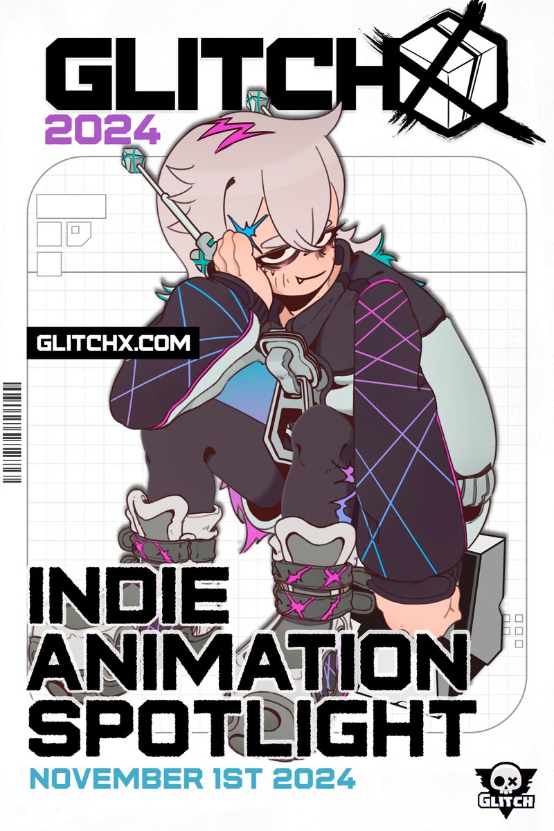 glitch_prod's tweet photo. GlitchX 2024 releases this friday! GX is an event where we want to bring the indie animation community together to share, celebrate and support all things indie animation, with this year having a big focus on recent and upcoming indie animation projects! https://t.co/Sy3PvWJEEJ