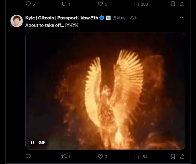 Kriptoyesilmum's tweet photo. $gtc #gtc Gitcoinin kurucusu kyle dün gece kalkmak üzere diye bir tweet attı.  Yakında büyük şeyler olabilir ... https://t.co/qaQvLwr0Gr