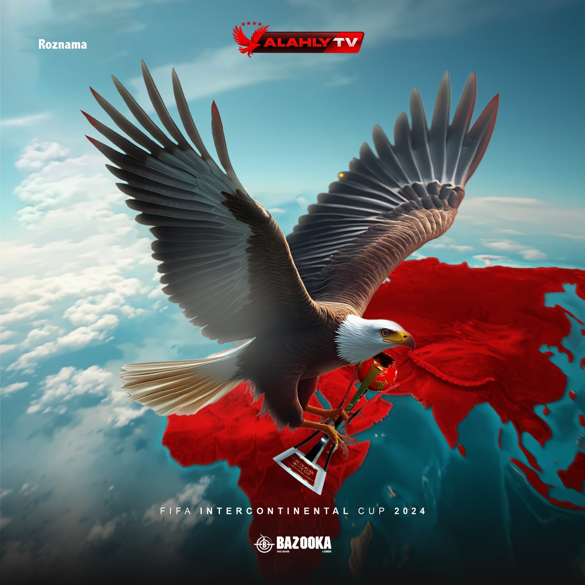 AlAhlyTV's tweet photo. زعيم الثلاث قارات 🌍 النسر لا يتوقف 🔴🦅
الأهلي بطلا لكأس الإنتركونتننتال👑 https://t.co/SfGqhxzhL7