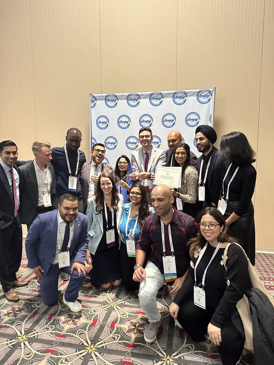 AbelJosephMD's tweet photo. 🌟 Huge shoutout to @MItaniMD for being a champion of @ACG_EBGI and bringing home a #SCOPY Award and a Social Media Acumen Award! @Stanford_GI 
#ACG2024 https://t.co/JaMGQuxKFA