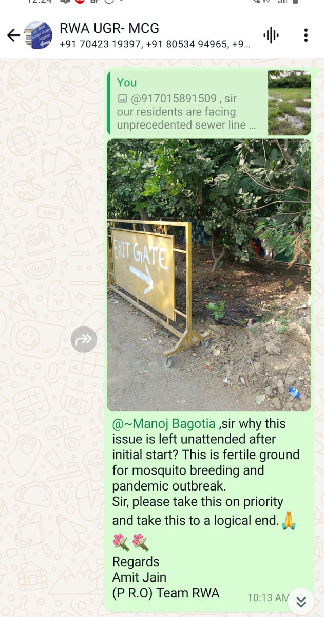 palam_3's tweet photo. @RaoNarbir @cmohry sir we had been reporting a broken sewage line through various channels to MCG. However no concrete action has been taken yet. The area is a fertile ground for mosquito breeding and pandemic outbreak. Pls provide immediate action https://t.co/XFQjxcqi2U