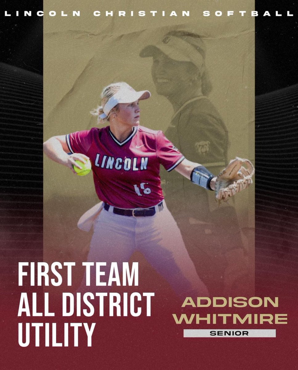 Super blessed to be named First Team All District! <a href="/LCStulsa_Ath/">Lincoln Christian Athletics</a> <a href="/EUSoftball/">Evangel Softball</a>