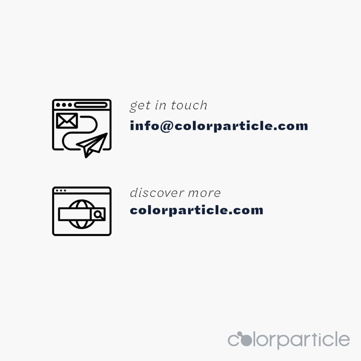 colorparticle's tweet image. From lab to canvas. Bringing science and art together for visuals that resonate. 〰️🔍
Get in touch📬
info@colorparticle.com
#ScienceMeetsArt #ScientificVisualization #JournalCover