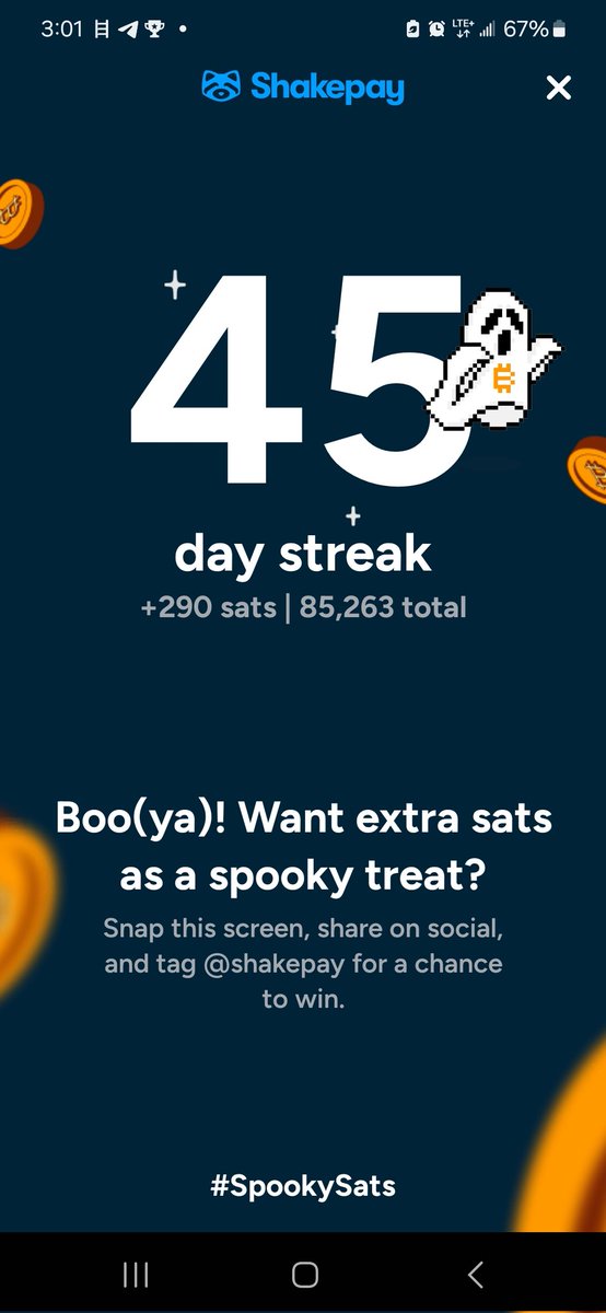 rusticfruitNu's tweet photo. @shakepay #spookystats
45days... let's go. https://t.co/x5TtZt0sQp
