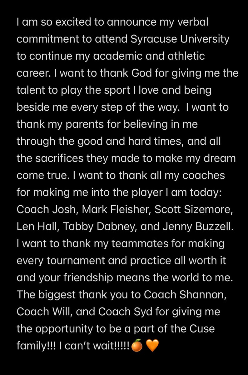 Going to Cuse!!🍊🍊<a href="/CoachFleish/">Mark Fleisher</a> <a href="/ScottSizemore29/">Scott Sizemore</a> <a href="/TabbyDabney/">Tabby Dabney</a> @Unity16uJohnson <a href="/UnityCoachJosh/">Josh Johnson</a> <a href="/sdoepking11/">Shannon</a> <a href="/CoachSydSUSB/">Sydney</a> <a href="/CASunDevil02/">Willam Loredo</a> <a href="/CuseSB/">Syracuse Softball</a> <a href="/ExtraInningSB/">EXTRA INNING SOFTBALL</a>