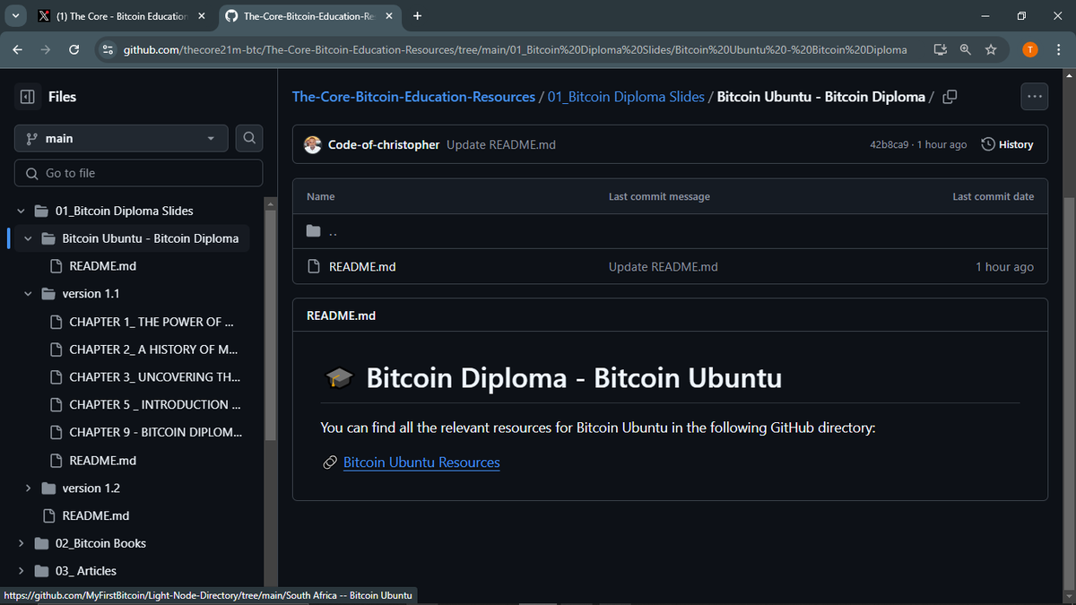 The Core - Bitcoin Education tweet media