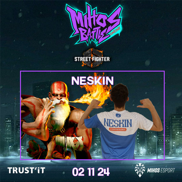 MihosEsport's tweet photo. 🥊 HERE COMES A NEW CHALLENGER !🥊
2 nouveaux joueurs pour le MihosBattle Online !
🇫🇷 @neskinTwit et 🇸🇪 @Ixion_90 !
💰500€
📅2 Novembre 2024
📺ttv/mihosesport
Devinerez-vous les 2 derniers joueurs?
#MIHWIN #TrustIt #MIHBONLINE https://t.co/CIR566YFrR