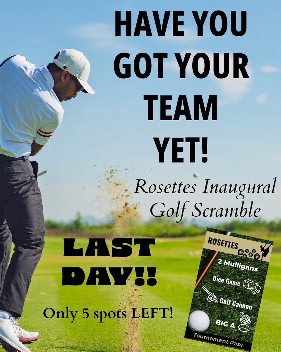 Only 5 spots left! Use the link below to sign up your team.

app.eventcaddy.com/events/inaugur…
