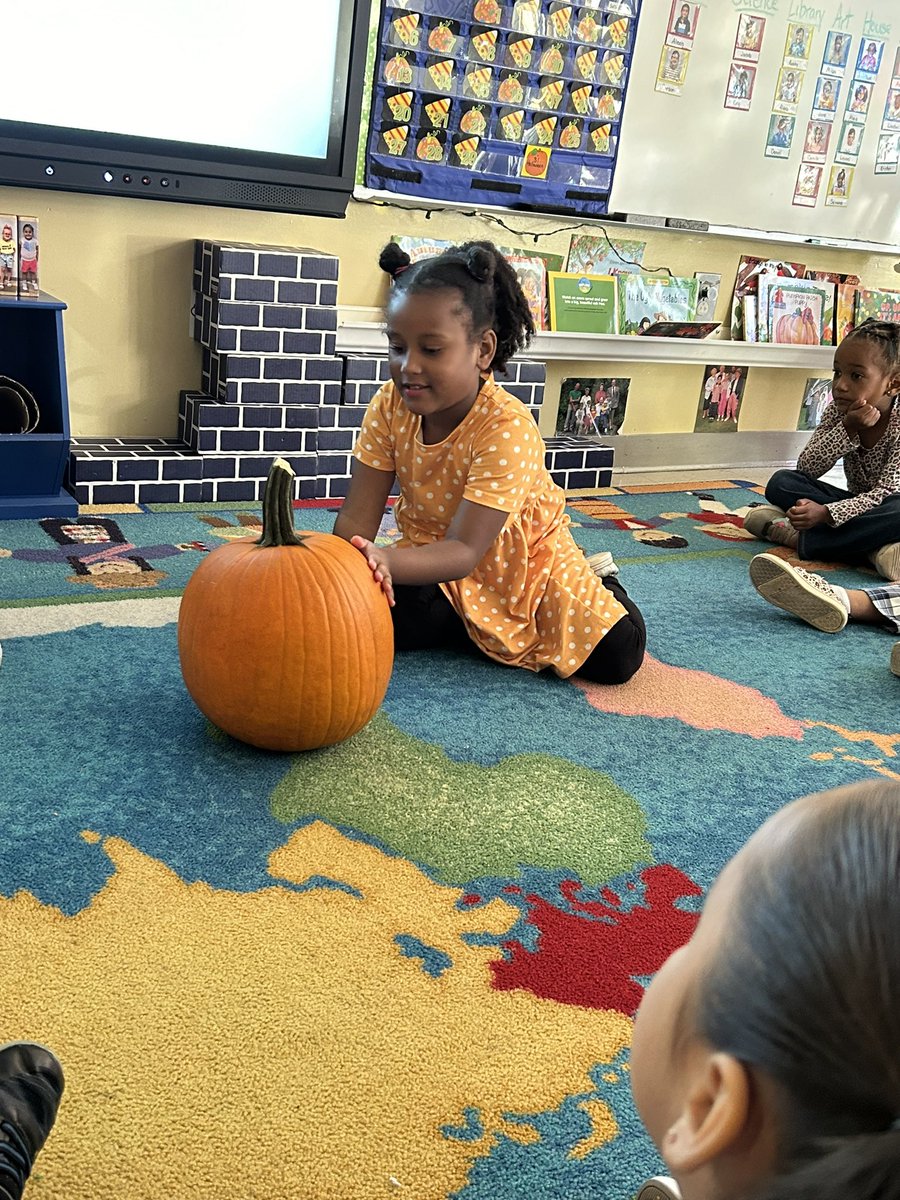 RCPS_EarlyLearn's tweet photo. Pumpkin exploration 🎃🎃🎃
#pumpkinexploration #pumpkin #science #math #prek https://t.co/mxExTOuwc3