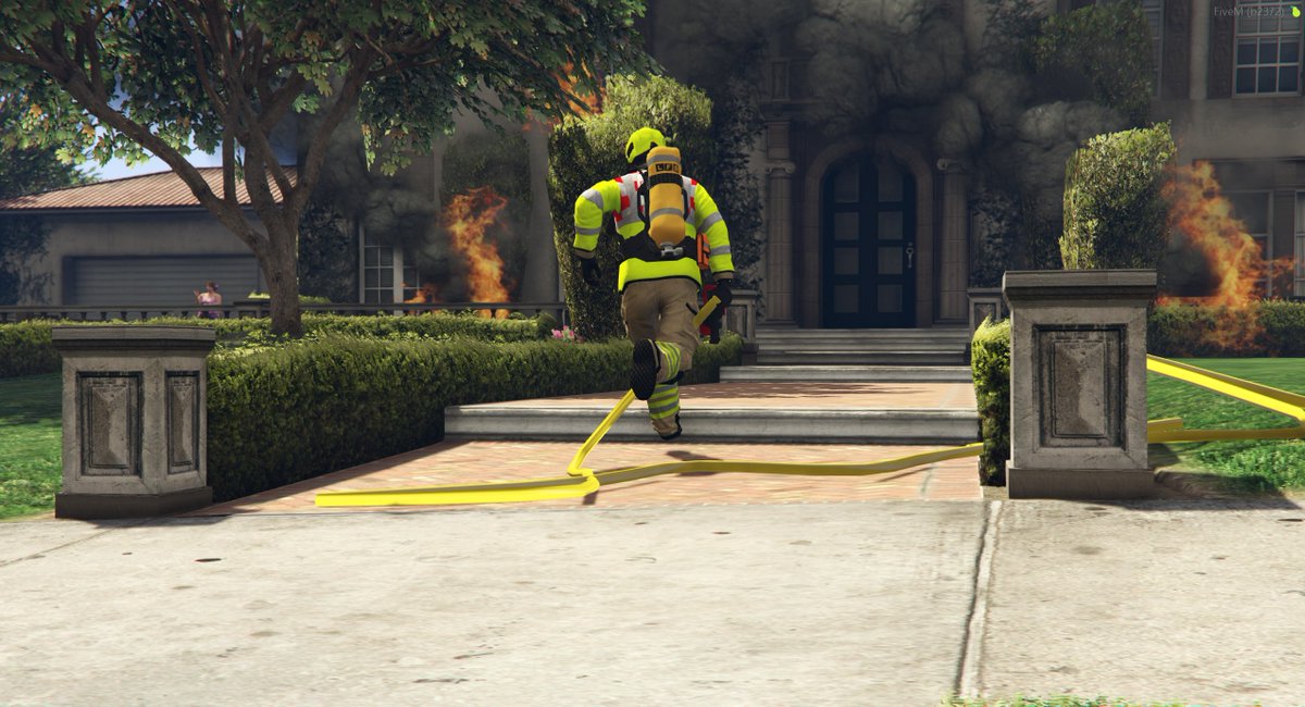 Here's some in-game screenshots from our Smart Hose &amp; Supply Line v2 update.