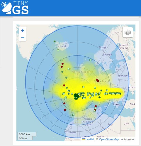 Hoxe chegou moi lonxe. 
Este ségueme parecendo un proxecto flipante.
#TinyGS