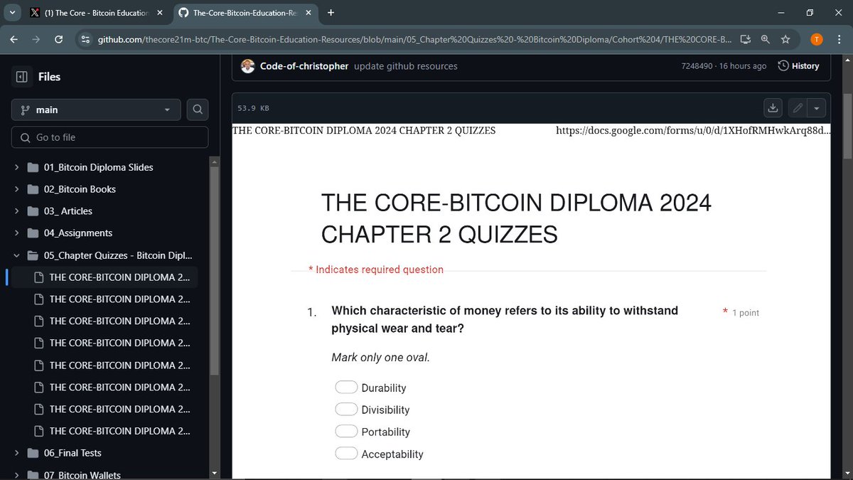 The Core - Bitcoin Education tweet media