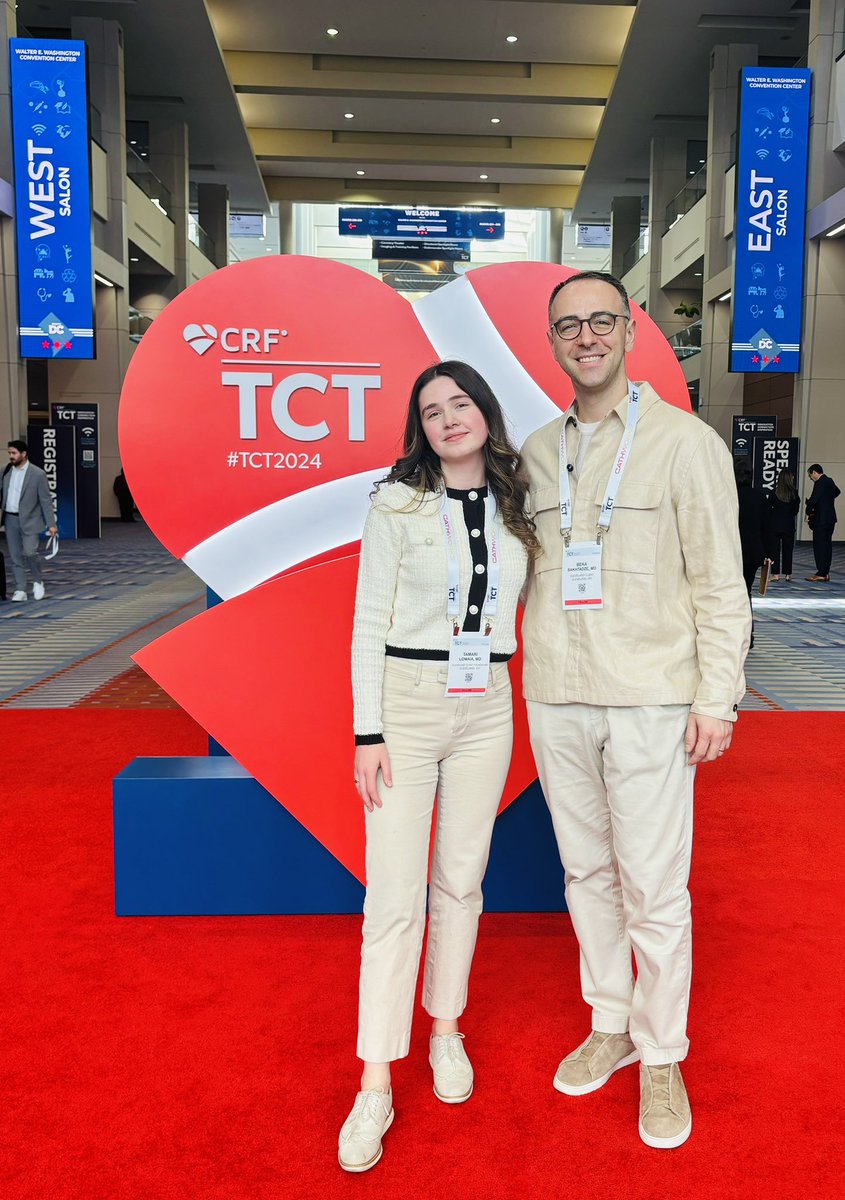 Beka Bakhtadze, MD (@bekabakhtadze) on Twitter photo Happy to represent <a href="/ClevelandClinic/">Cleveland Clinic</a> at <a href="/TCTConference/">TCT Conference</a> with a research fellow extraordinaire and love of my life <a href="/tamarilomaia/">Tamar Lomaia</a>
#tct2024 Happy to represent <a href="/ClevelandClinic/">Cleveland Clinic</a> at <a href="/TCTConference/">TCT Conference</a> with a research fellow extraordinaire and love of my life <a href="/tamarilomaia/">Tamar Lomaia</a>
#tct2024