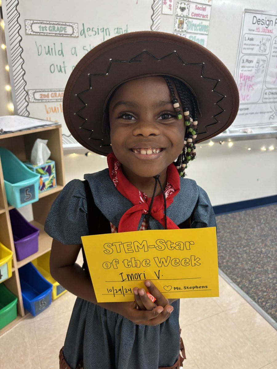 Stephens_STEM's tweet photo. Tuesday STEM Stars ⭐️⭐️⭐️ @WakelonES https://t.co/z8PCI4zFLD