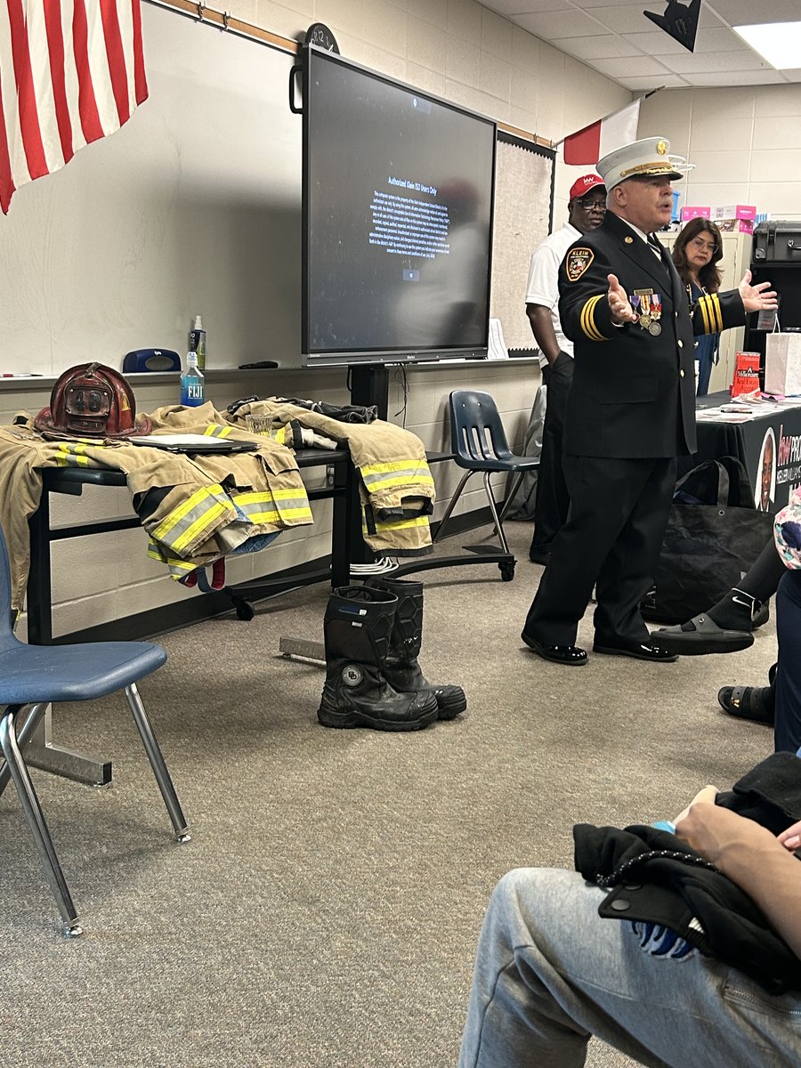 We had the privilege of inspiring the next gen of leaders at Klein High's Senior Expo Career Panel and the <a href="/KleinISD/">Klein ISD</a> Multilingual Svcs Career Roundtable. Our ff's shared their experiences and advice, empowering these students to pursue their dreams. #careerday #kleinfirelife