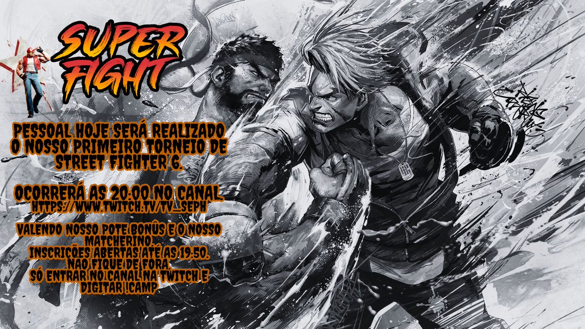 seph_tv's tweet photo. E ai seus viciadinhos da FGC!
Hoje vamos trazer nosso primeiro campeonato de SF6.
E gostaria de convidar vocês p/ participar.
Compartilhe e deixe seu RT, para que mais pessoas participem do nosso Campeonato.
O campeonato começa as 20:00 e as inscrições até as 19:50, BORA! https://t.co/6XZgzXIWzt